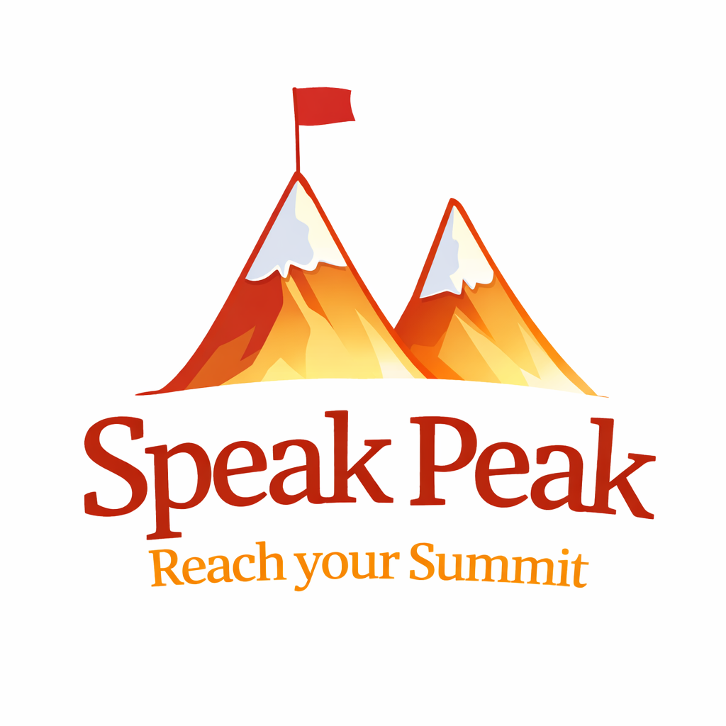 Speak Peak Logo